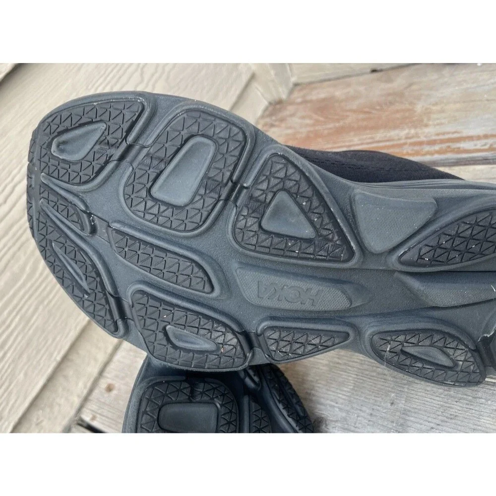 Hoka One One Bondi 8 Men’s 8.5D Running Shoes Black/Black *NO INSOLES*